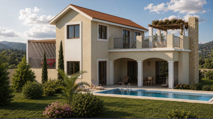 Detached Villa For Sale  in  Monagroulli