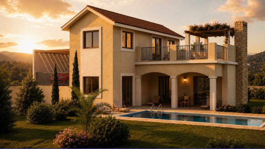 Detached Villa For Sale  in  Monagroulli