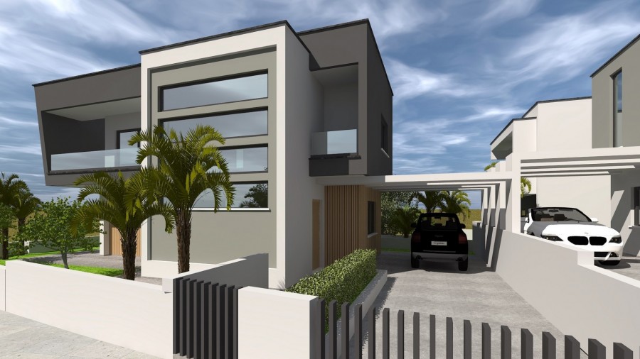 Semi Detached Villa  For Sale  in  Ypsonas