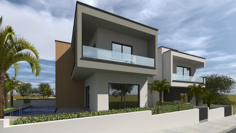Semi Detached Villa  For Sale  in  Ypsonas