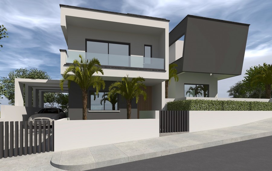 Semi Detached Villa  For Sale  in  Ypsonas