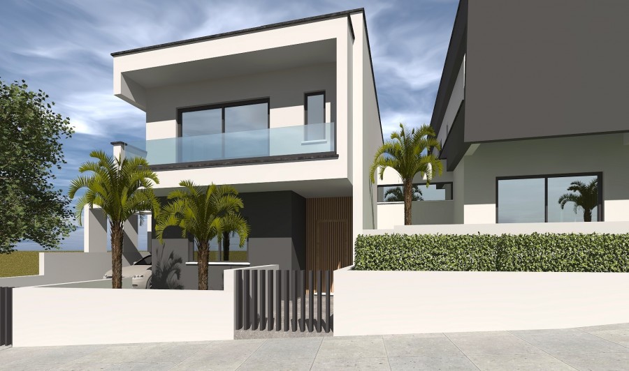 Semi Detached Villa  For Sale  in  Ypsonas